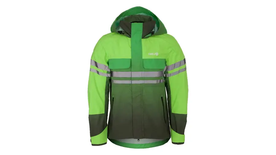 Agu Impact Jacket Commuter Hi Vis Green