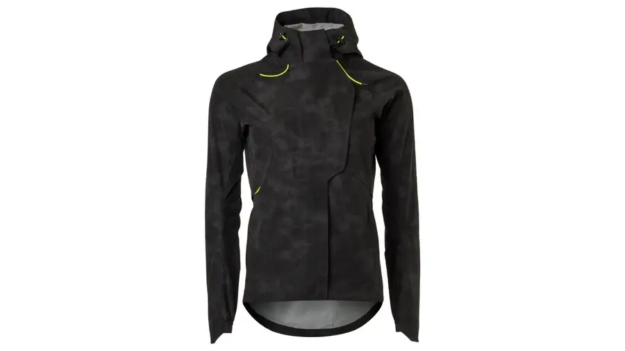 Agu Tech Rain Jacket Commuter Women Hi-vis & Reflection - Hi-vis Black