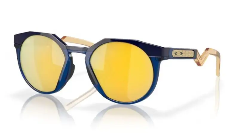 Oakley Hstn - Bleu marine/transparent - Prizm 24k polarized