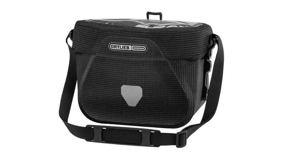 Ortlieb Ultimate High-Vis 6.5 L black-reflective