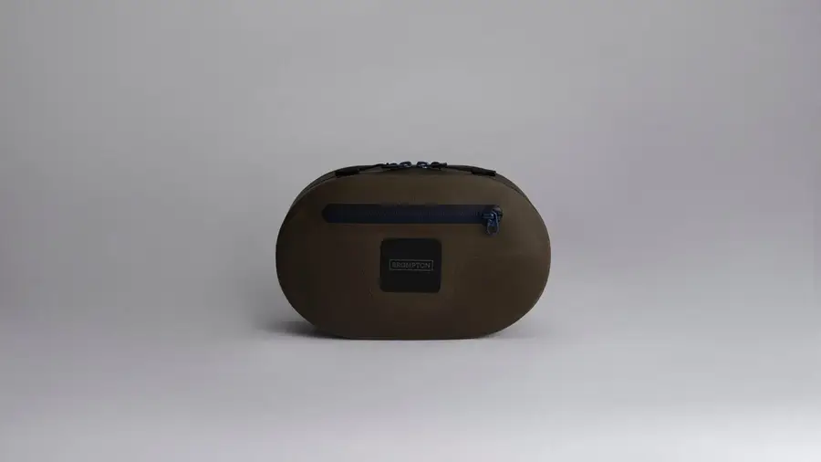Brompton Sacoche avant Zip Case S - Vert Olive