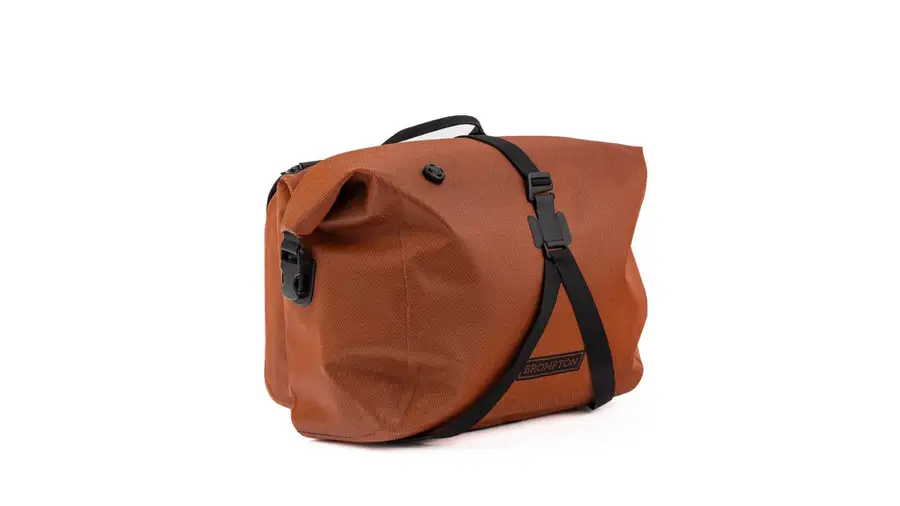 Brompton Sacoche avant Waterproof Rolltop L + cadre - Cuivre