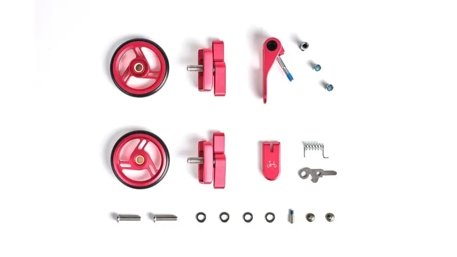 Brompton Kit Colour Touchpoints T Line (non électrique) - Rouge
