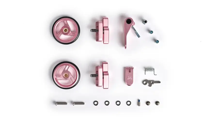 Brompton Kit Colour Touchpoints T Line (non électrique) - Rose