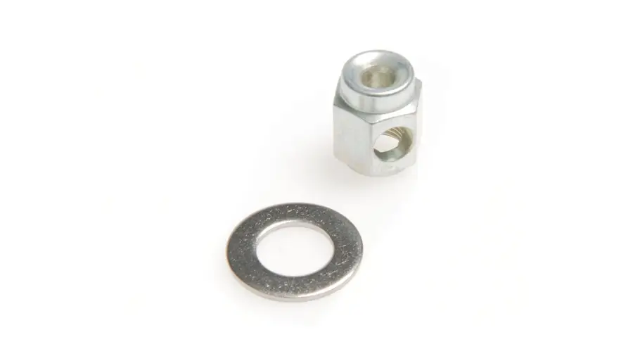 Brompton Écrou + rondelle de tendeur de chaîne Sturmey Archer 3 vitesses aluminium