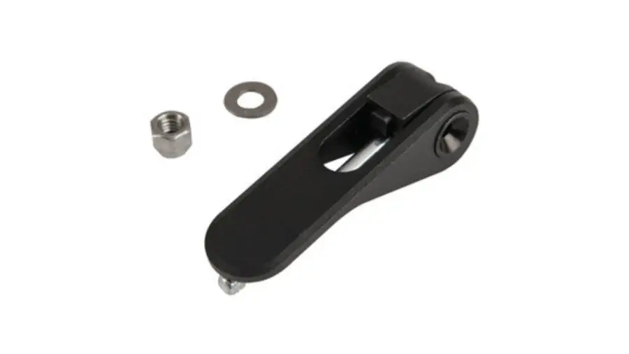 Brompton Ensemble de collier de selle aluminium - Noir