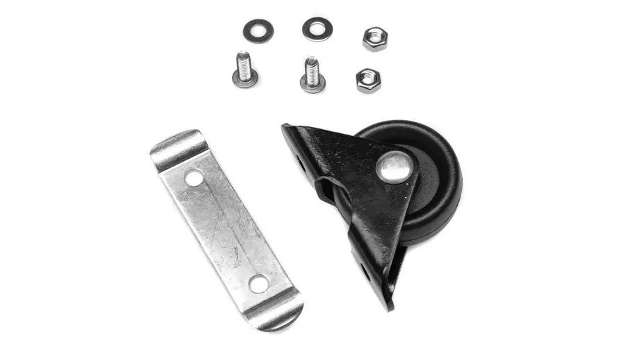 Brompton Jeu de roulettes + fixations version L/E - Noir