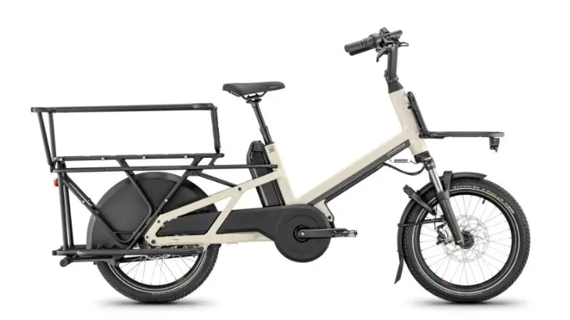 Moustache Bikes Lundi 20 Cargo 5 - 545 Wh - Equipé