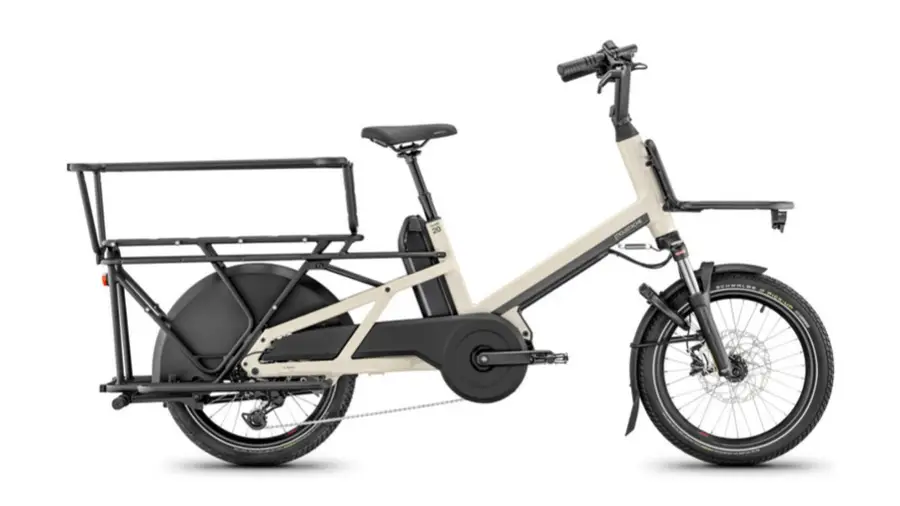 Moustache Bikes Lundi 20 Cargo 3 - 545 Wh - Equipé