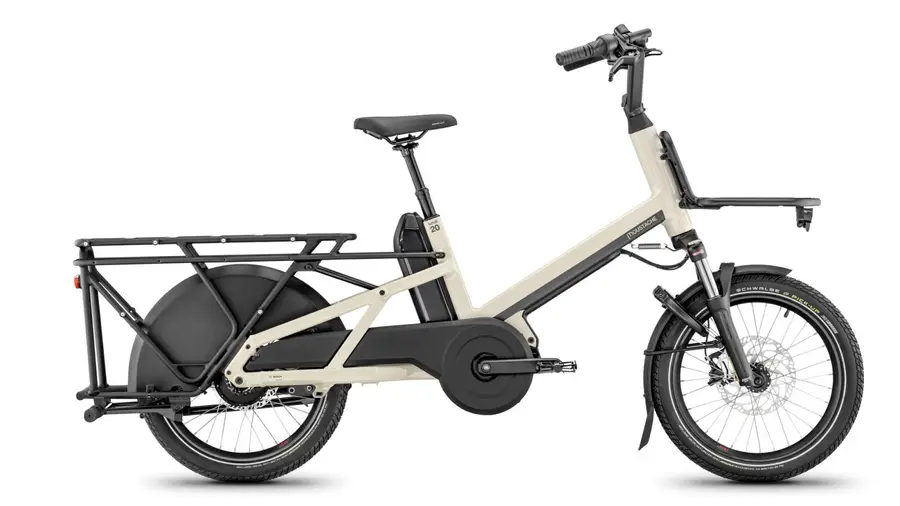 Moustache Bikes Lundi 20 Cargo 5 - 545 Wh - Non-équipé